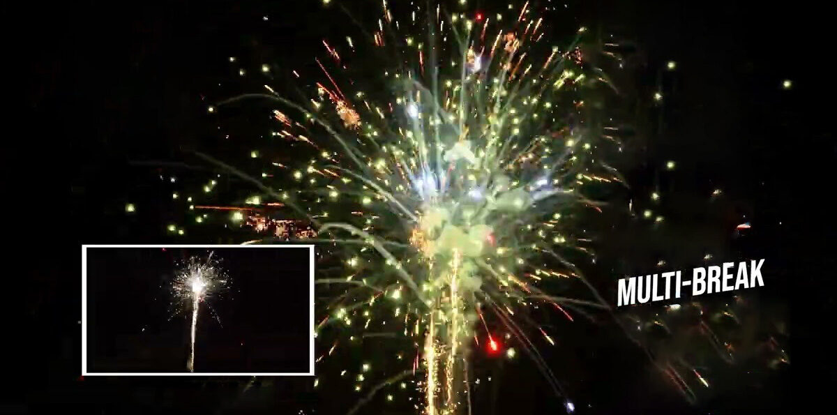 ترقه‌های چندمرحله‌ای (Multi-break Firecrackers)