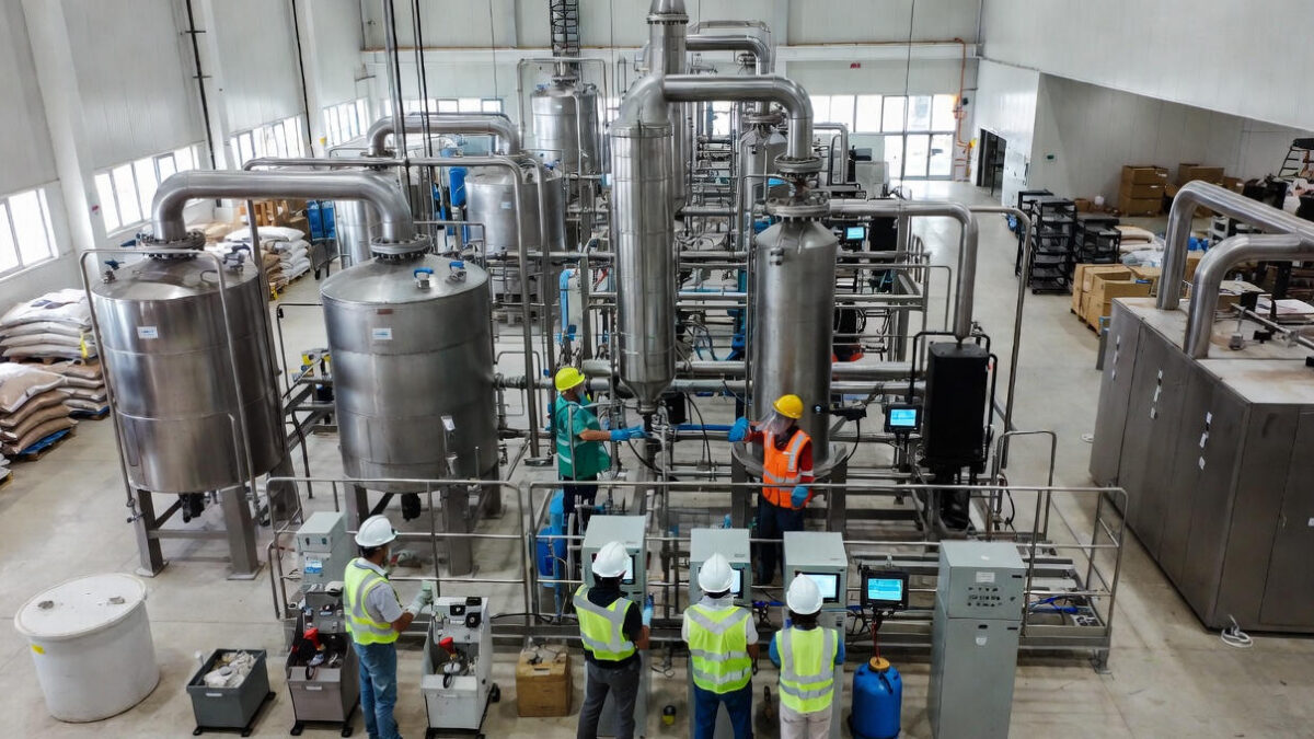 کاربرد پرمنگنات پتاسیم در افزایش راندمان کارخانه‌های روی