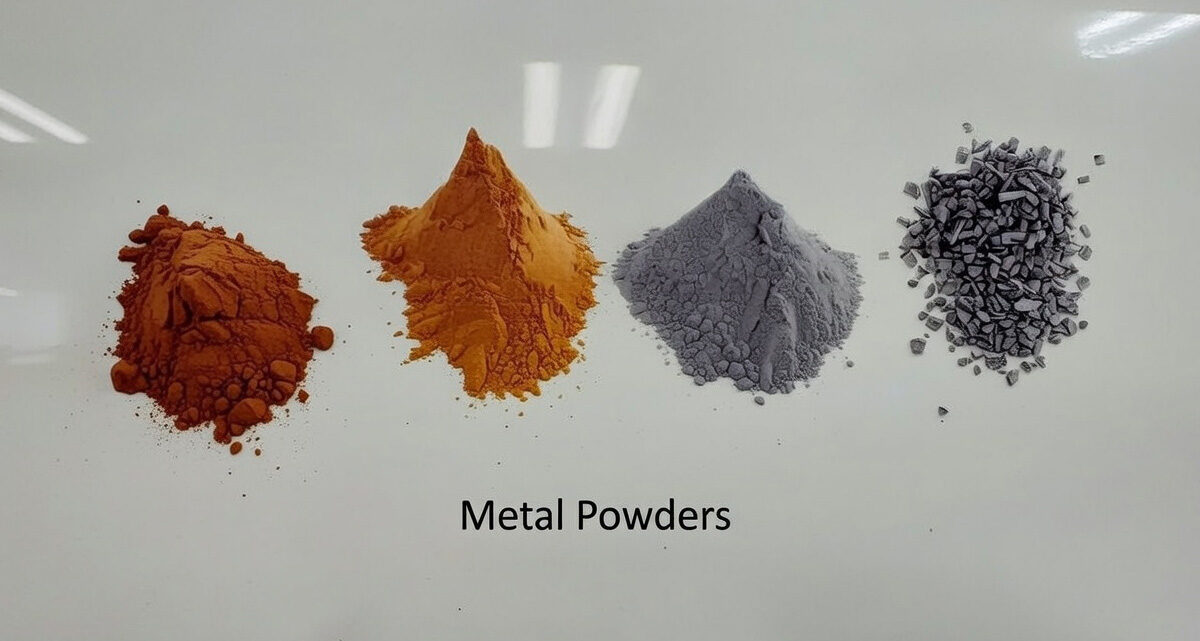 مقایسه پودر آهن، مس، روی و آلومینیوم | کاربردها، مزایا و قیمت در صنعت
